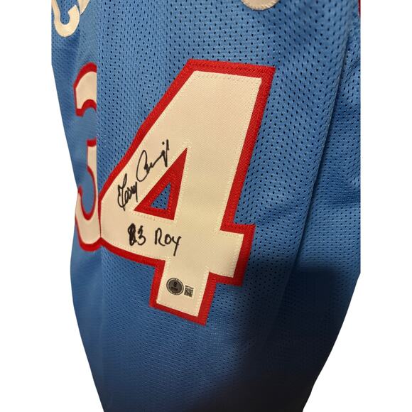 Terry Cummings Signed San Diego Clippers Jersey - Picture 3 of 3